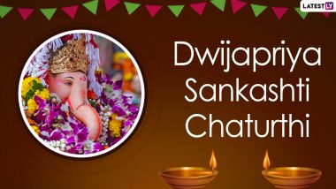Dwijapriya Sankashti Chaturthi 2024 Date, Shubh Muhurat & Moonrise Time: From Puja Vidhi to Vrat Katha; Everything To Know About the Special Day Dedicated to Lord Ganesha
